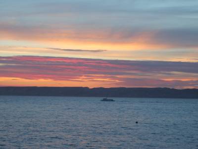 Le soir près du vieux port