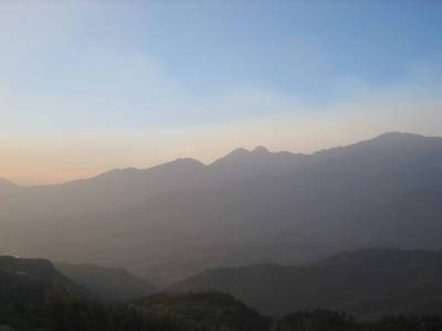 Le relief de Sapa