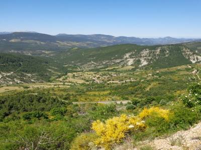 Depuis le col de Perty
