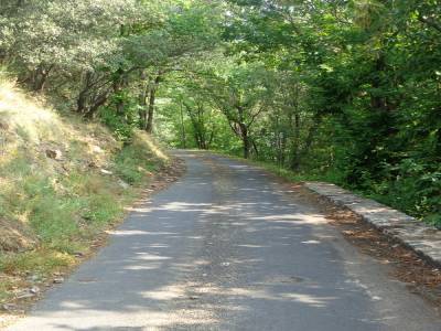pont de verdure route des cretes Vialas