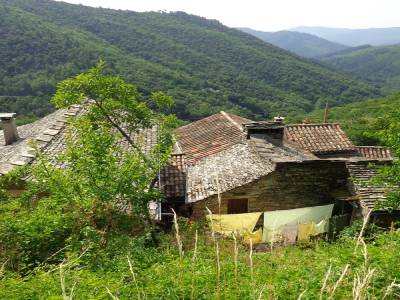 Le Cros vu dans haut
