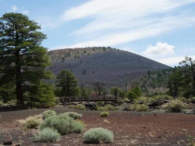 Sunset crater