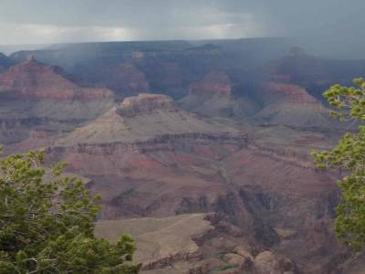 Grand Canyon sous les orages
