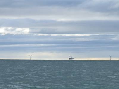 Eoliennes sur l'eau