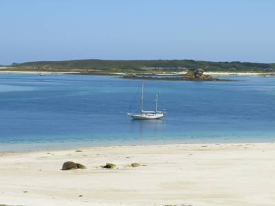 Sable blanc et eau turquoise