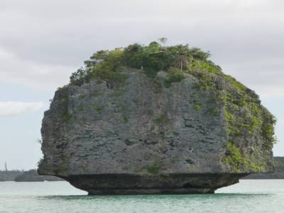 Baie d'Upi - Ilot "flottant"