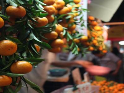 Au marché de Chinatown