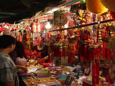 Au marché de Chinatown