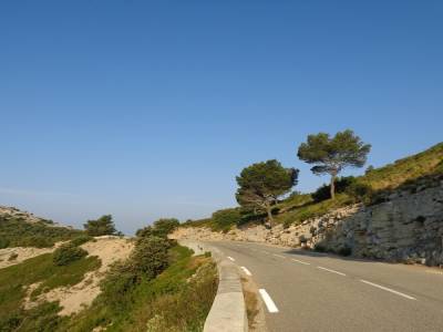 Belle descente vers Aubagne