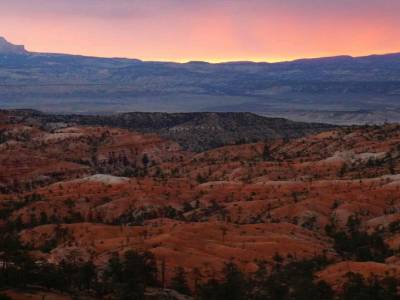 lever de soleil a Bryce canyon