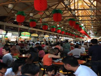 Food stall dans Chinatown