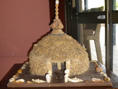 Maquette d'une case traditionnelle