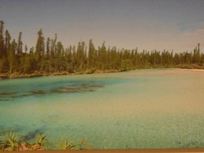Baie d'Oro - la piscine naturelle marée haute