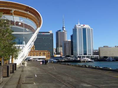Auckland - au bord de la baie