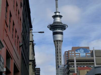 Auckland - la tour sky tower