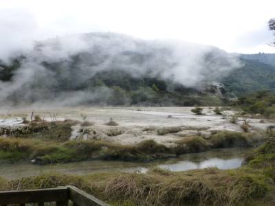 Waimangu - Paysage chaotique