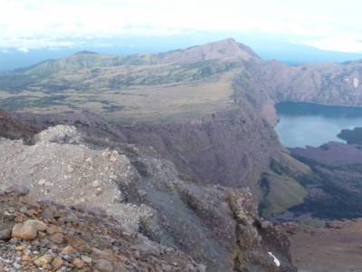 vu du haut du Rijani