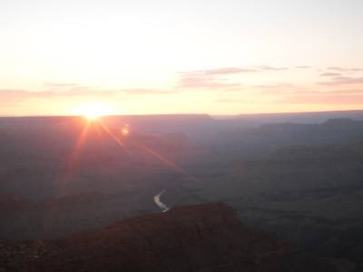 Sunset sur le Gand Canyon