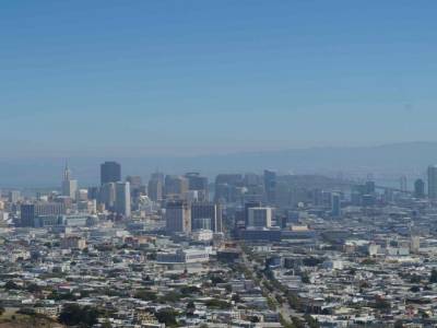 San Francisco -vue de twin peaks