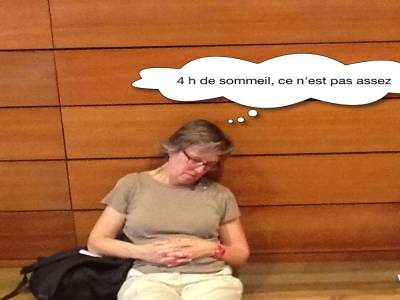 Vero se repose au musée national chinois
