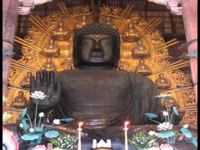 Bouddah de Nara, plus grand du Japon, pas loin d'Osaka