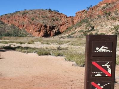 Glen Helen Gorge 