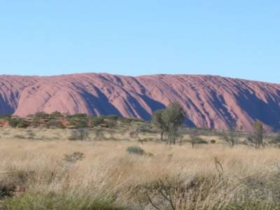 première vison d'Uluru