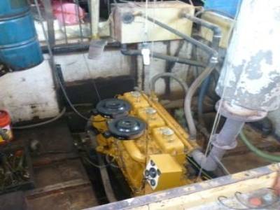 Moteur du bateau hamac