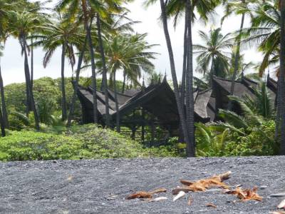 L indonesie au milieu de la plage a Big Island !