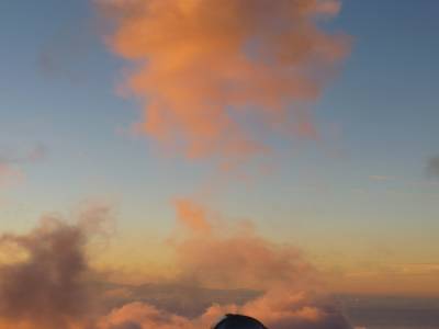 couche de soleil sur Mauna Kea