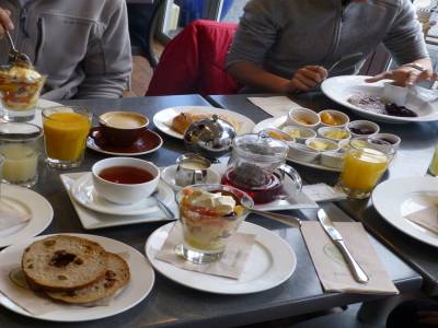 Kaikoura - le petit déjeuner
