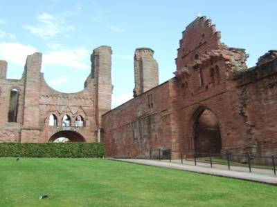 Ruines de l'abbaye d'Aberlemno, ville portuaire