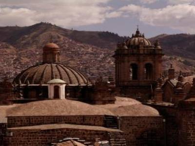 Vue du resto a Cusco
