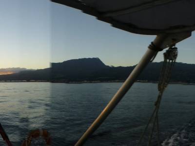 Levée de soleil sur Moorea
