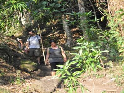 La descente