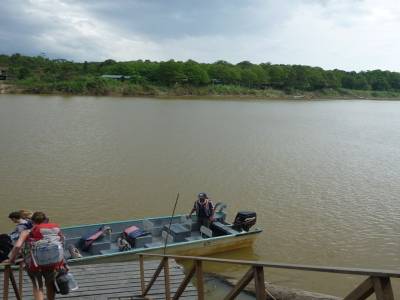 Transfer de bateau pour se rendre à notre lodge