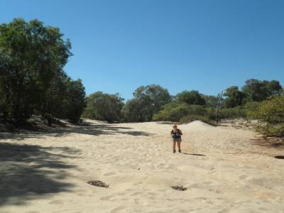 lost in sand river