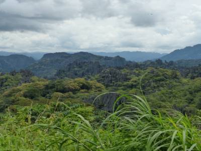 Paysage autour Thakhek 