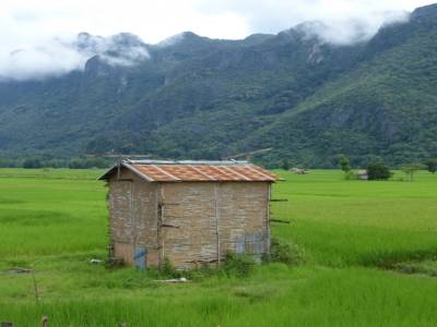 Paysage autour Thakhek 