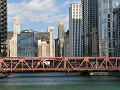 Rues de chicago le Loop