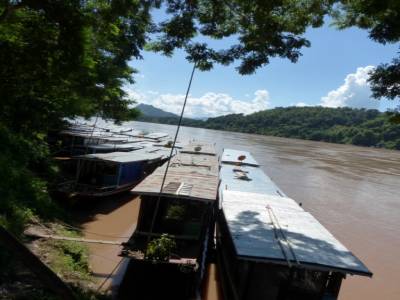 1ere photo du Mekong avan croisiere