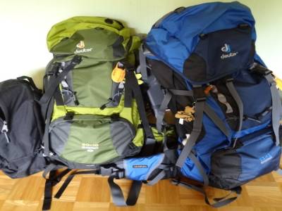 Sacs à dos prêts!