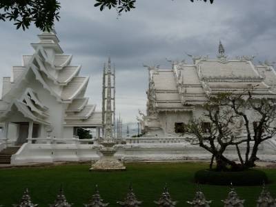 Wat Rong Khun (temple blanc)