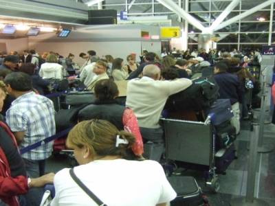 A l'aéroport