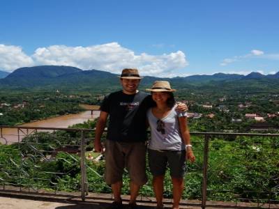 Vue de Luang Prabang (du Phu Si)
