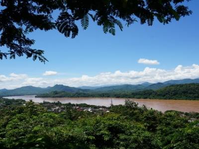 Vue sur le Mekong (du Phu Si)