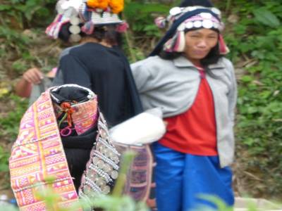 escale trajet Phongsaly - Luang Namtha