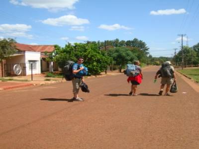 san ignacio - au moment de l'arrivée dans le village