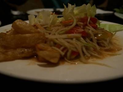 Salade de papaye
