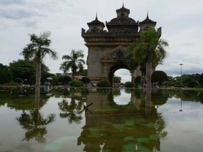 Patuxai (arc de triomphe de Vientiane)